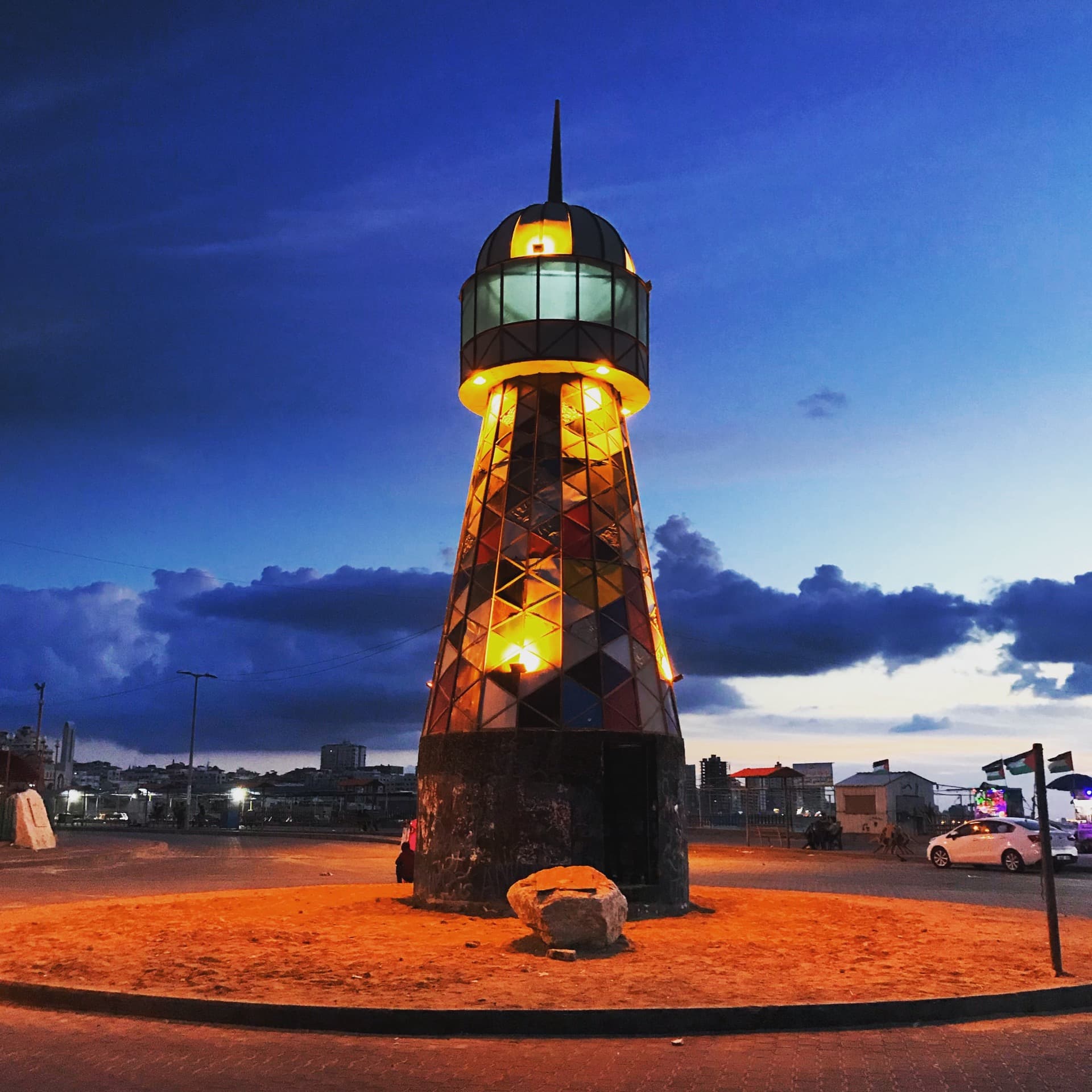 Gaza's Lighthouse — plate 7